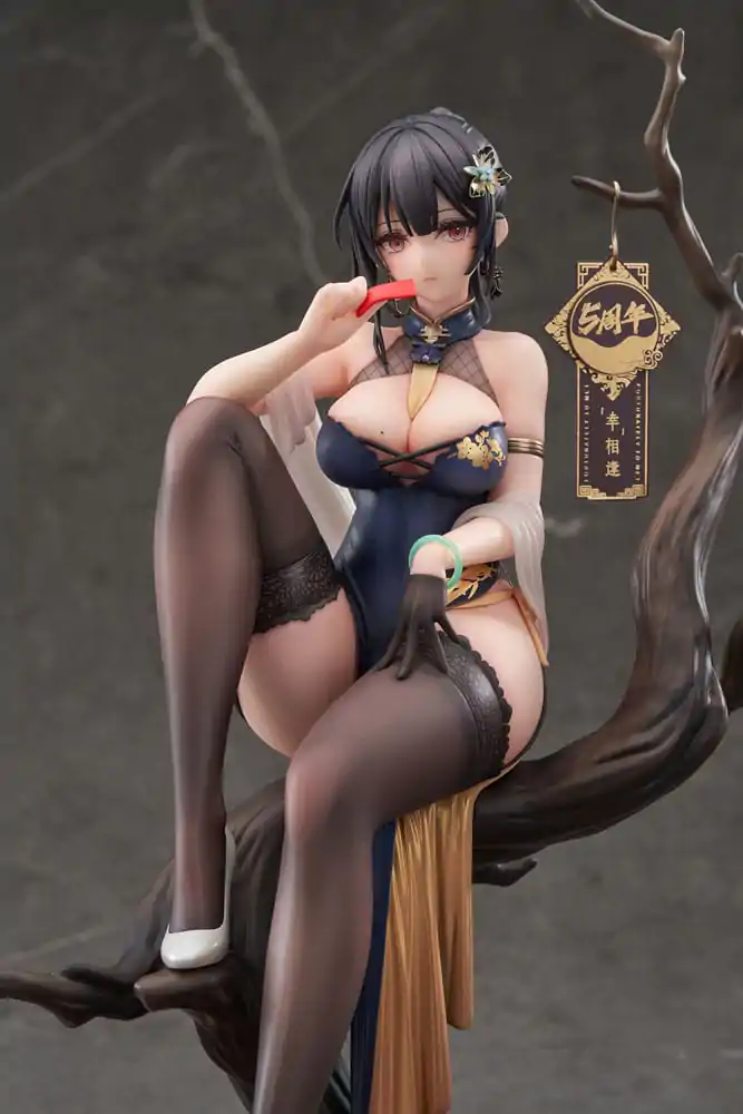 Original Character PVC szobor figura 1/7 Xiami China Dress Genboku Ver. 26 cm termékfotó