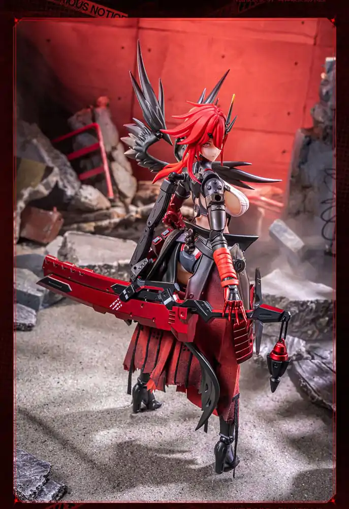 Original Character Seamless 1/9 Wolf-Mastiff Force Karas Samurai akciófigura 20 cm termékfotó