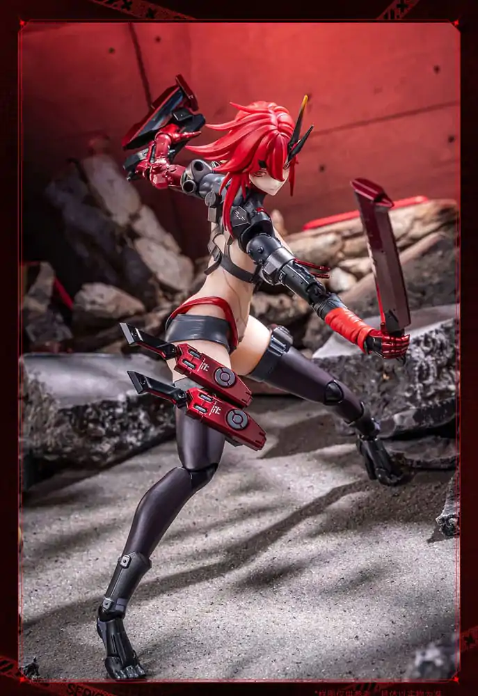 Original Character Seamless 1/9 Wolf-Mastiff Force Karas Samurai akciófigura 20 cm termékfotó