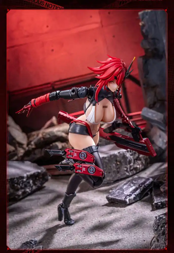 Original Character Seamless 1/9 Wolf-Mastiff Force Karas Samurai akciófigura 20 cm termékfotó