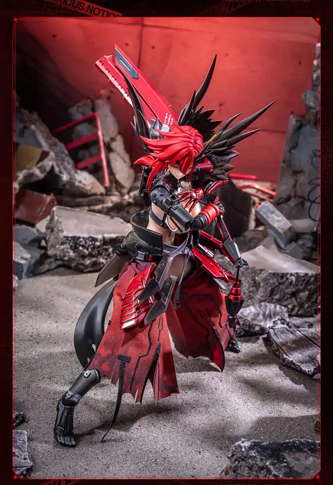 Original Character Seamless 1/9 Wolf-Mastiff Force Karas Samurai akciófigura 20 cm termékfotó