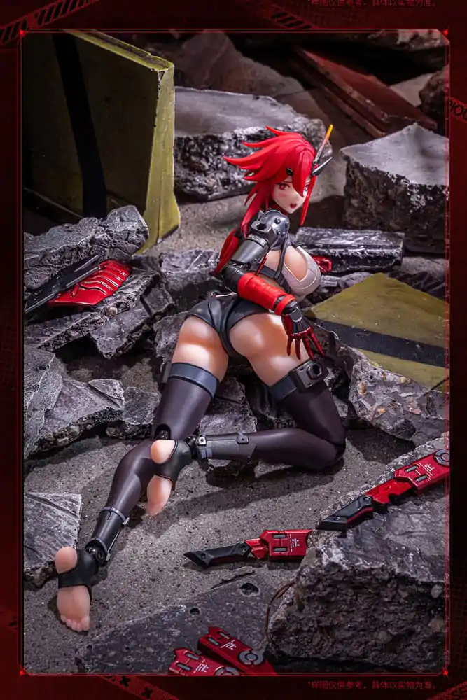 Original Character Seamless 1/9 Wolf-Mastiff Force Karas Samurai akciófigura 20 cm termékfotó