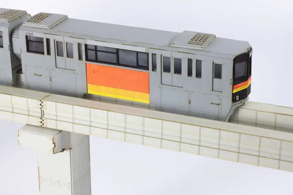 Original Character Series 1000 1/150 Tama Intercity Monorail (4 cars) papír modell készlet 48 cm termékfotó