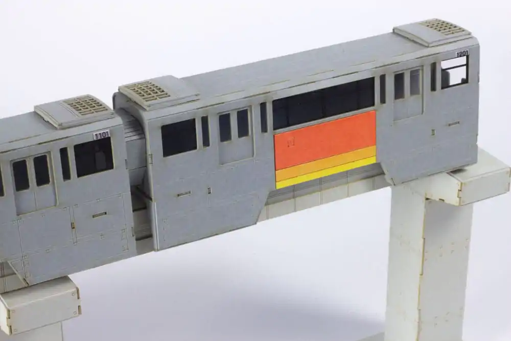 Original Character Series 1000 1/150 Tama Intercity Monorail (4 cars) papír modell készlet 48 cm termékfotó