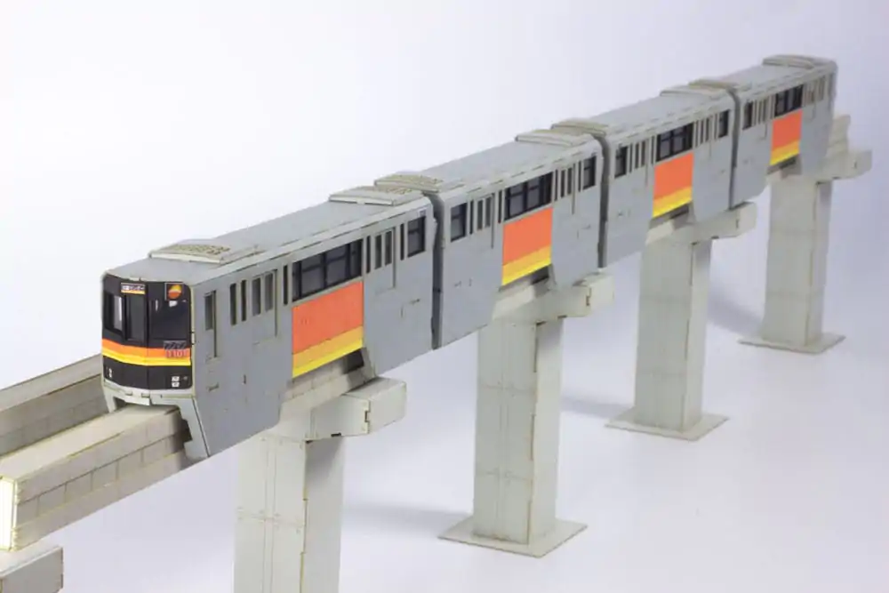 Original Character Series 1000 1/150 Tama Intercity Monorail (4 cars) papír modell készlet 48 cm termékfotó