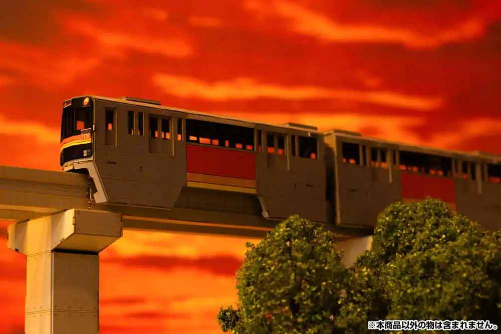 Original Character Series 1000 1/150 Tama Intercity Monorail (4 cars) papír modell készlet 48 cm termékfotó