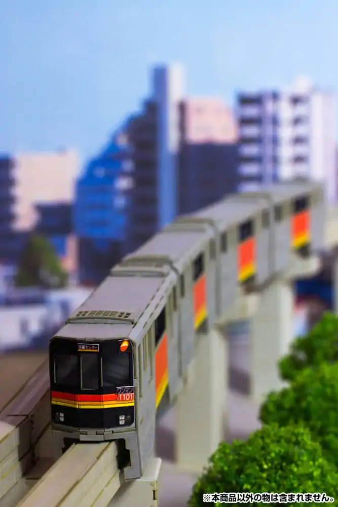 Original Character Series 1000 1/150 Tama Intercity Monorail (4 cars) papír modell készlet 48 cm termékfotó