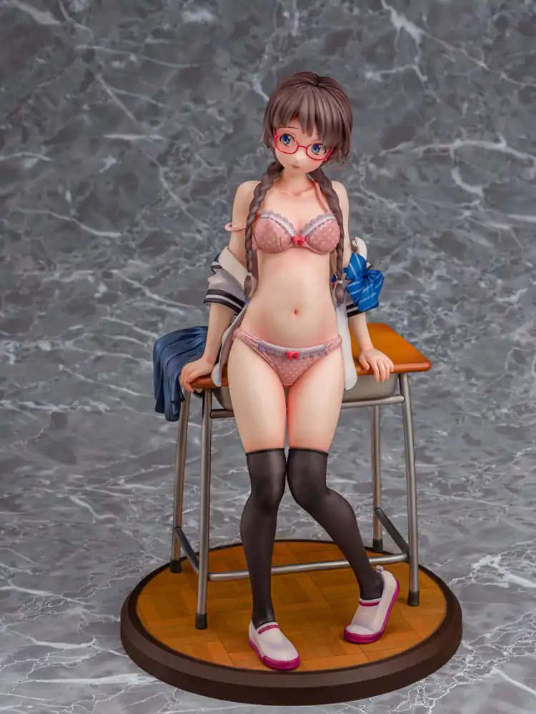 Original Character Shiritsu Daiki Gakuen Series 1/6 Mei PVC szobor figura 24 cm termékfotó
