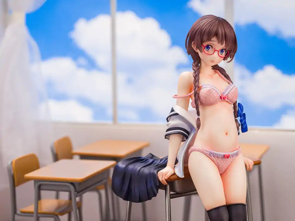 Original Character Shiritsu Daiki Gakuen Series 1/6 Mei PVC szobor figura 24 cm termékfotó