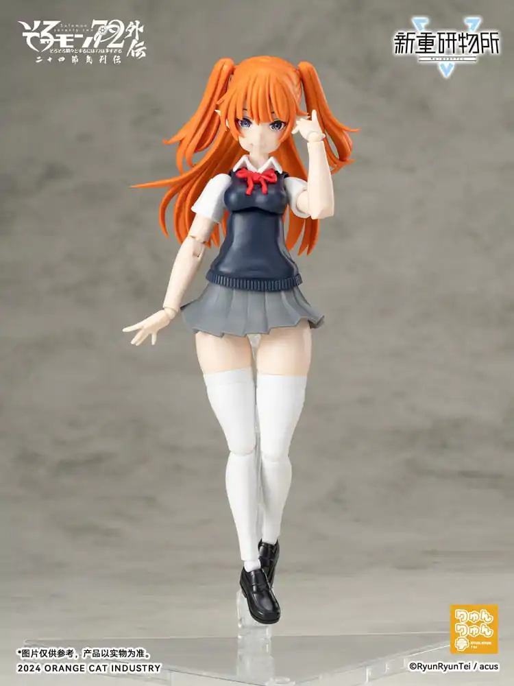 Original Character Solomon 72 Gaiden The Twenty-Four Solar Terms Series Camio Ver. JK First Day of Summer Műanyag modell készlet 15 cm termékfotó