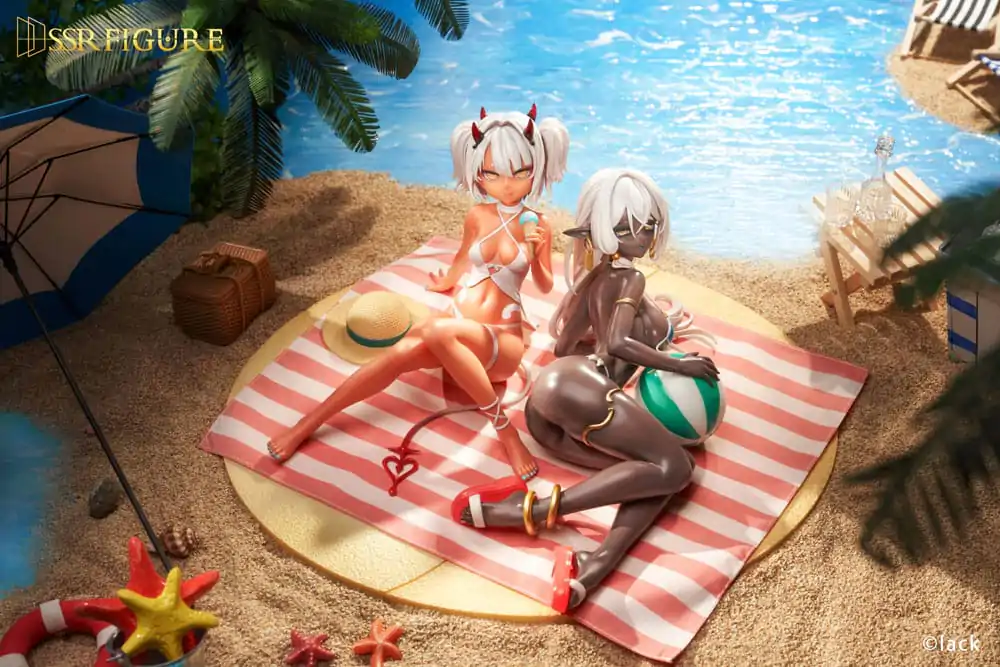Original Character SSR 1/7 Dark Elf Dancer PVC szobor figura 12 cm  termékfotó