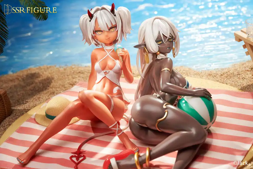Original Character SSR 1/7 Dark Elf Dancer PVC szobor figura 12 cm  termékfotó