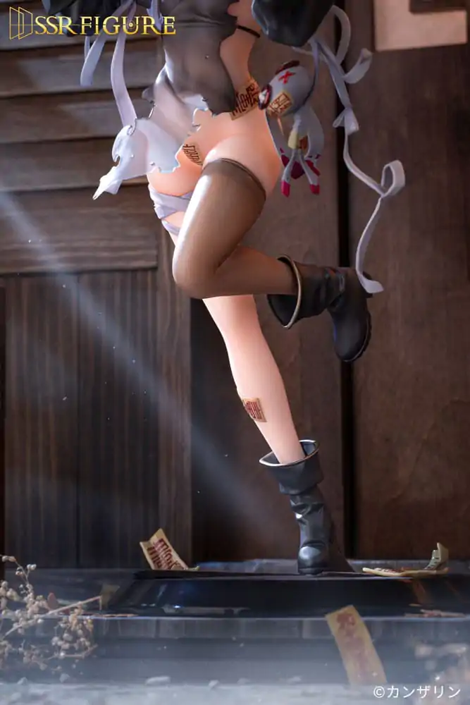 Original Character SSR 1/7 Shinomiya Kanna Jiangshi Ver. PVC szobor figura 25 cm termékfotó