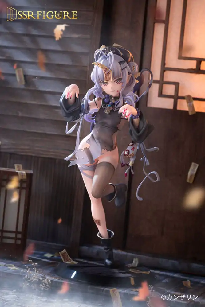 Original Character SSR 1/7 Shinomiya Kanna Jiangshi Ver. PVC szobor figura 25 cm termékfotó