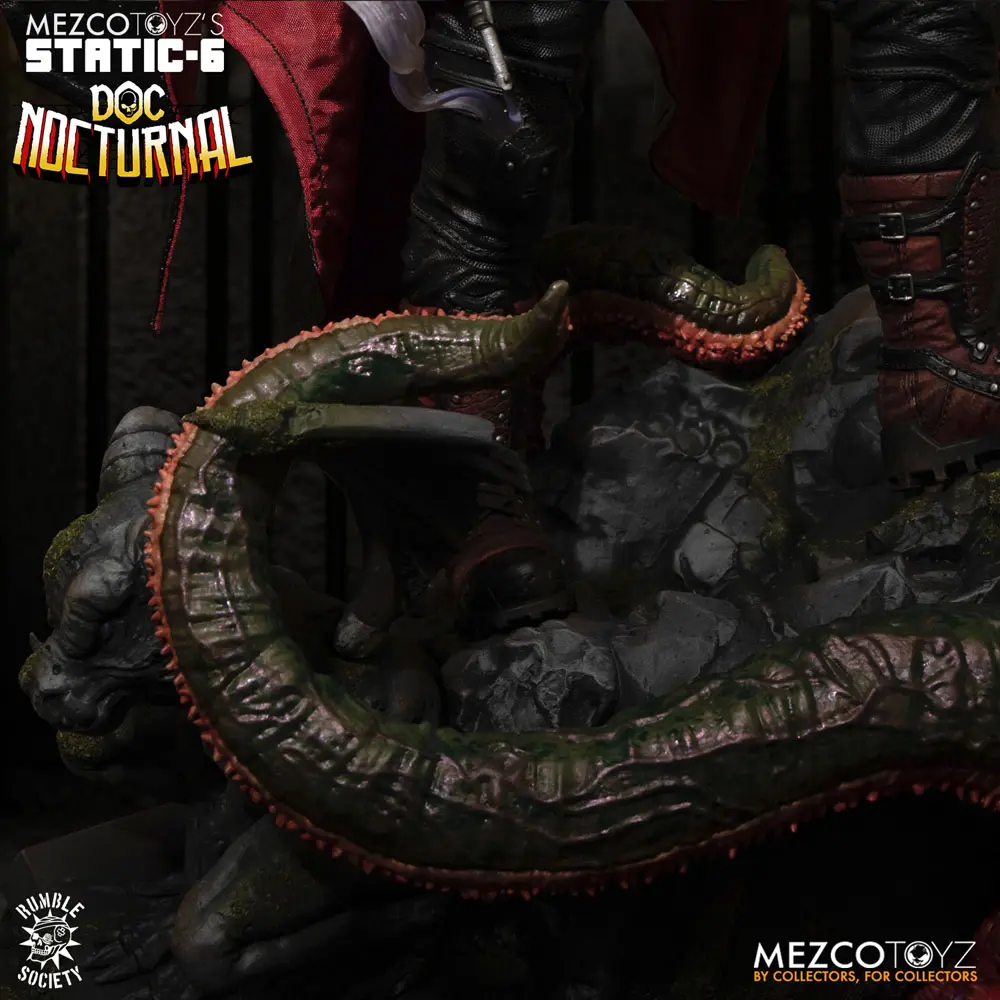 Original Character Static-6 PVC Statue 1/6 Rumble Society - Doc Nocturnal 38 cm termékfotó