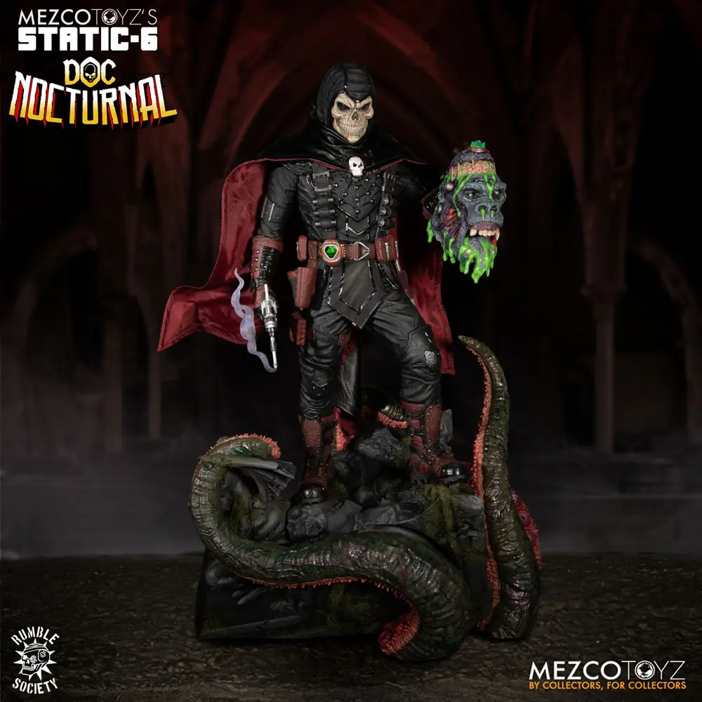 Original Character Static-6 PVC Statue 1/6 Rumble Society - Doc Nocturnal 38 cm termékfotó