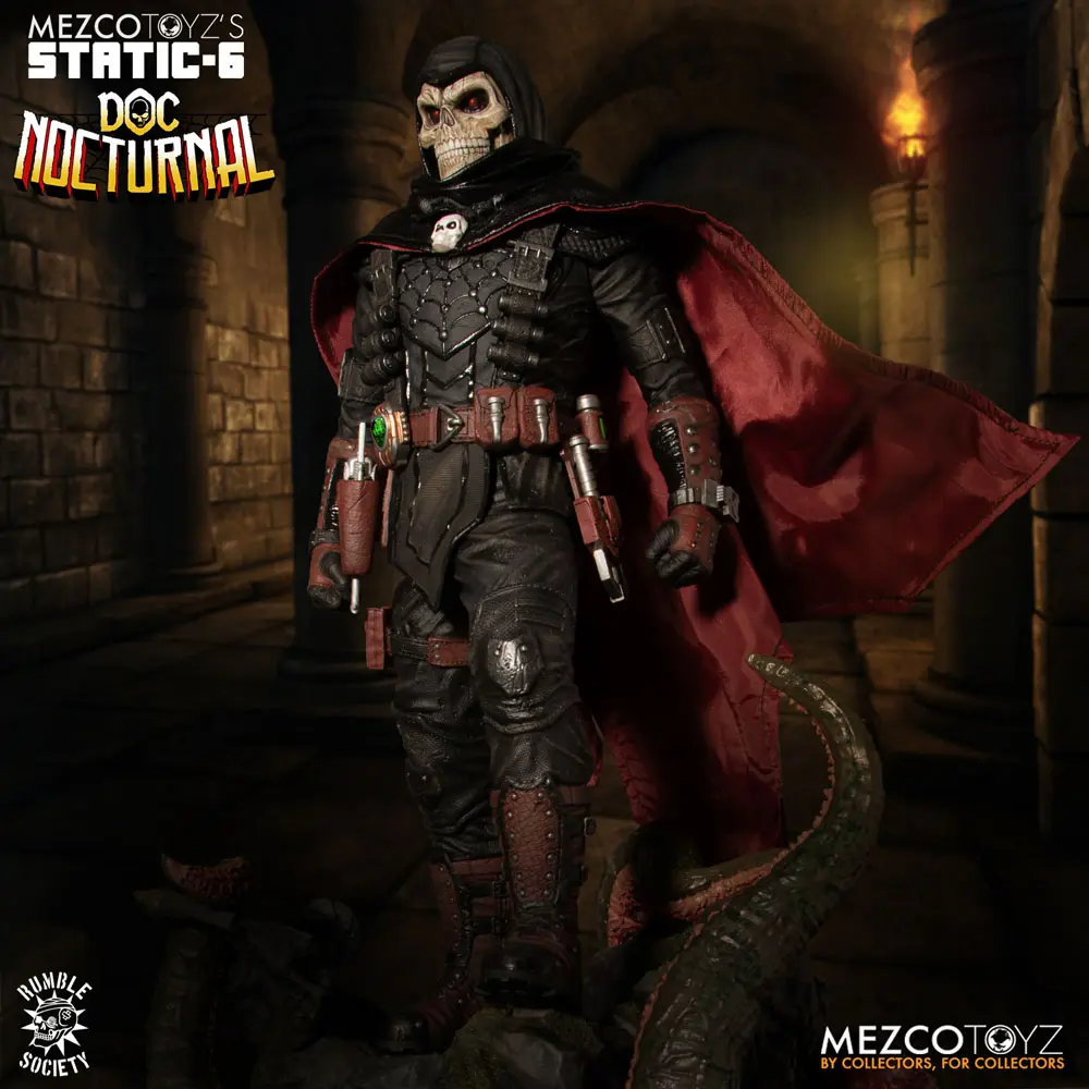 Original Character Static-6 PVC Statue 1/6 Rumble Society - Doc Nocturnal 38 cm termékfotó