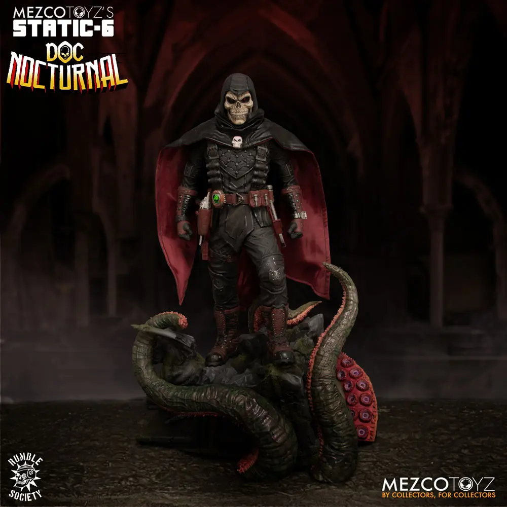 Original Character Static-6 PVC Statue 1/6 Rumble Society - Doc Nocturnal 38 cm termékfotó