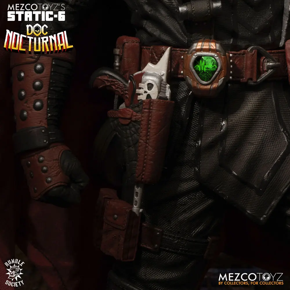 Original Character Static-6 PVC Statue 1/6 Rumble Society - Doc Nocturnal 38 cm termékfotó