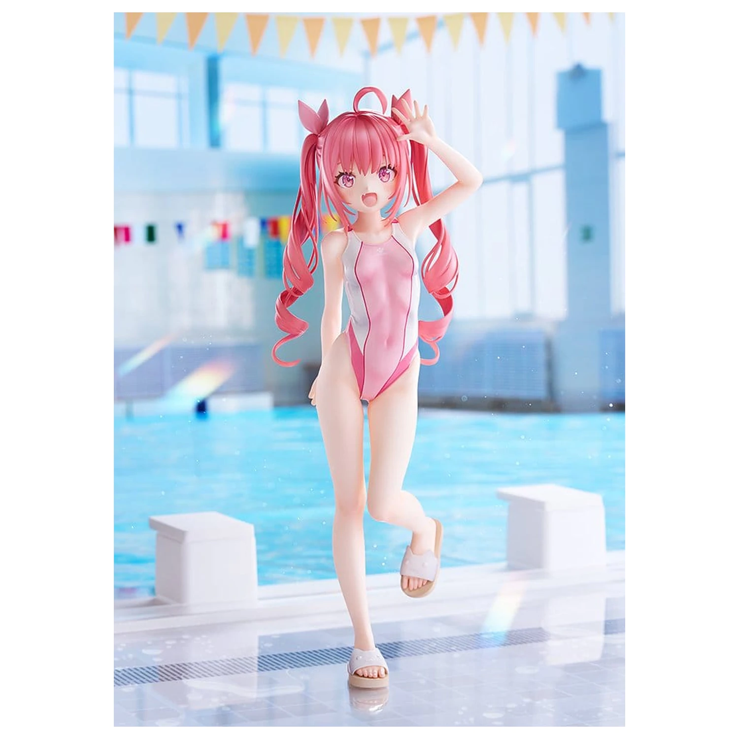 Original Character Swimsuit Silhouette 1/7 Watora Swimsuit Ver. design Kani biimu PVC figura 23 cm termékfotó