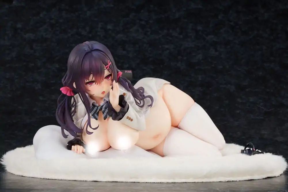 Original Character 1/4 Yuzuka Nonohara Pregnant Ver. Illustrated by Shiokonbu szobor figura 14 cm termékfotó