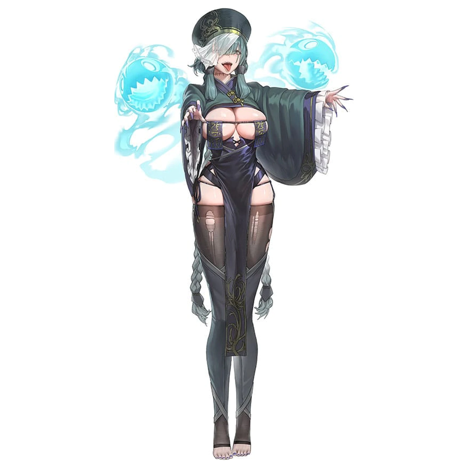 Original Character szobor figura 1/6 Hopping Vampire Clothed Only Ver. 34 cm termékfotó