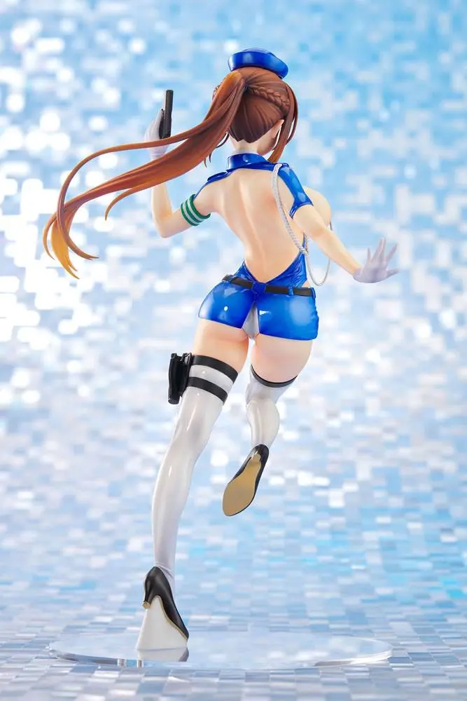 Original Character Thigt Works Series Job1: Cop Asahi Sakurada PVC szobor figura 25 cm termékfotó