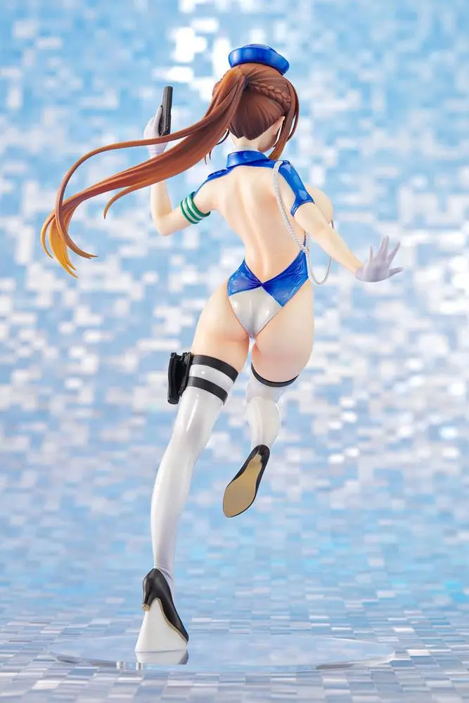 Original Character Thigt Works Series Job1: Cop Asahi Sakurada PVC szobor figura 25 cm termékfotó