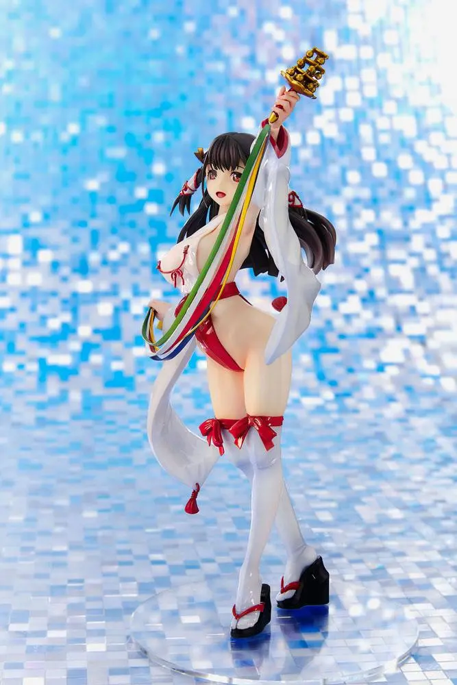 Original Character Tight na Oshigoto #2 - Shrine Maiden Akane Kagura PVC szobor figura 25 cm termékfotó