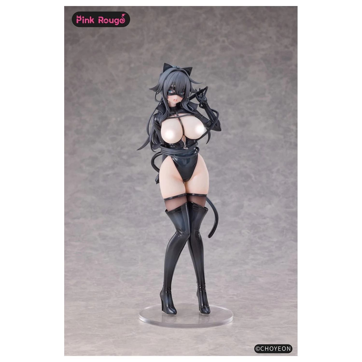 Original Character Tmano PVC 2 db-os figura csomag 1/6 Cat Woman Happy-chan DX Ver. 27 cm  termékfotó