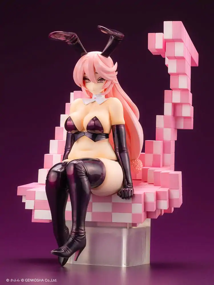 Original Character Trick Bunnies 1/7 Sitting Bunny Illustration by Kafun PVC szobor figura 24 cm    termékfotó