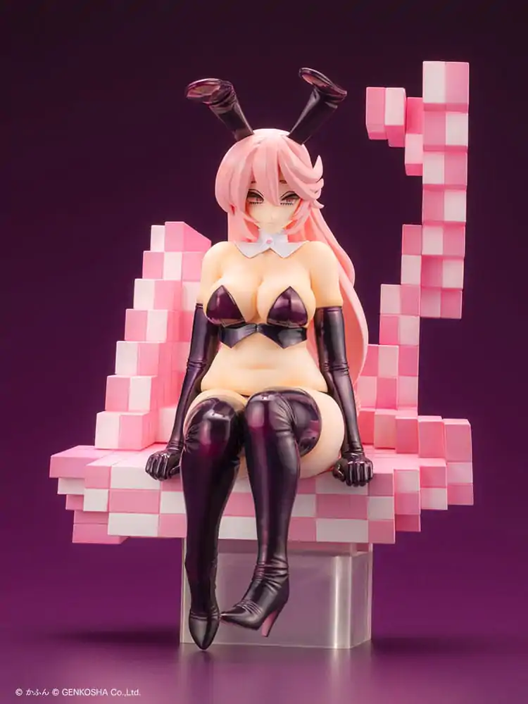 Original Character Trick Bunnies 1/7 Sitting Bunny Illustration by Kafun PVC szobor figura 24 cm    termékfotó