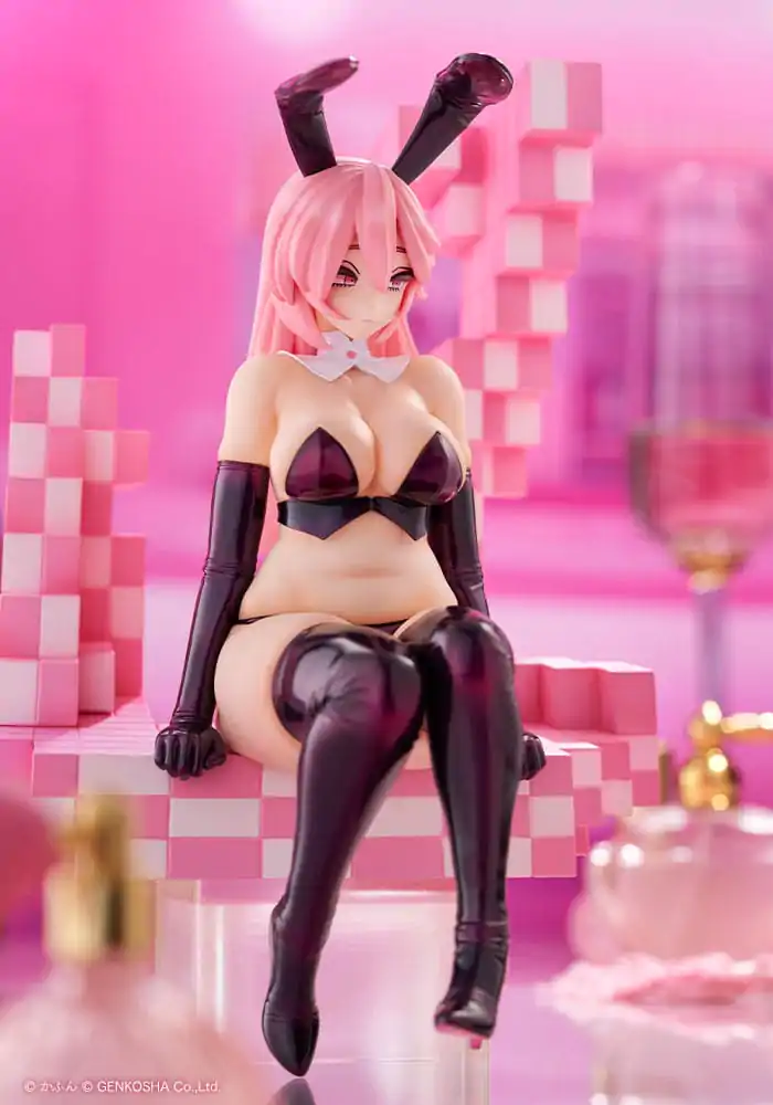 Original Character Trick Bunnies 1/7 Sitting Bunny Illustration by Kafun PVC szobor figura 24 cm    termékfotó