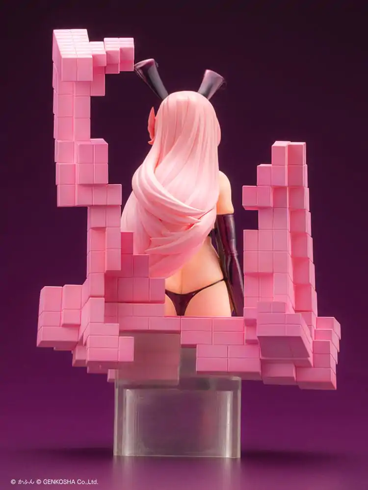 Original Character Trick Bunnies 1/7 Sitting Bunny Illustration by Kafun PVC szobor figura 24 cm    termékfotó