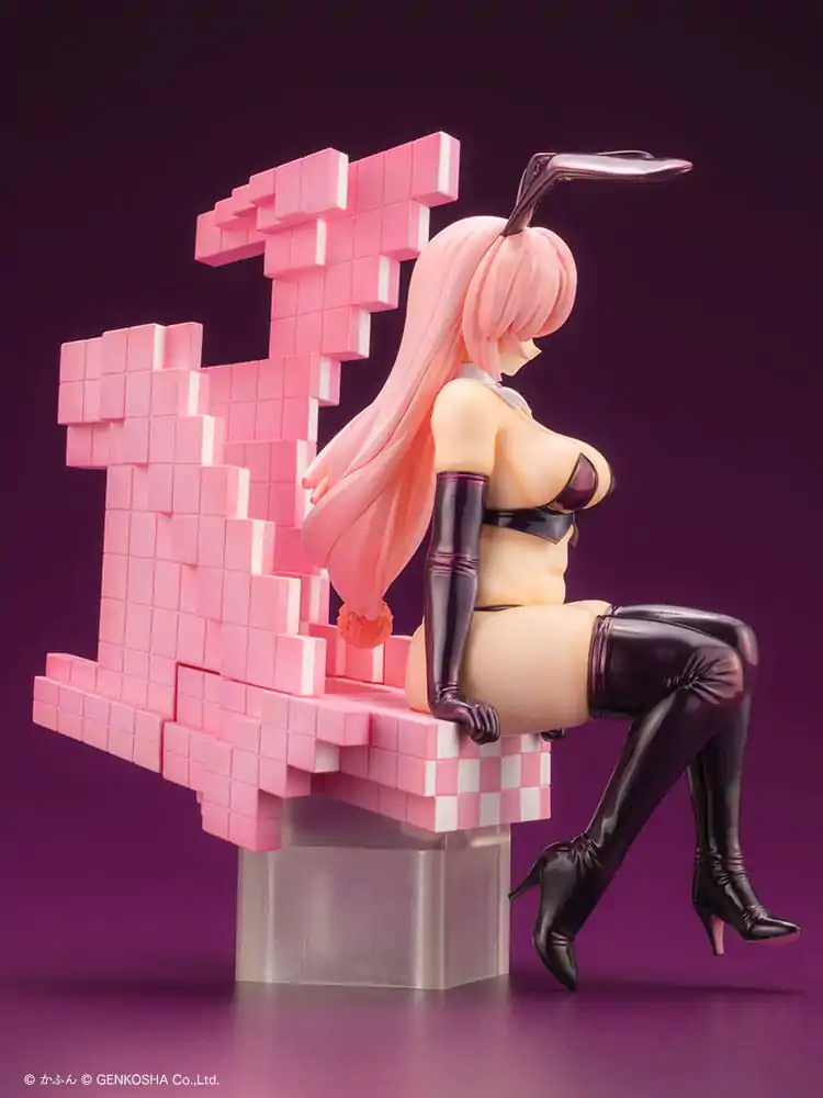 Original Character Trick Bunnies 1/7 Sitting Bunny Illustration by Kafun PVC szobor figura 24 cm    termékfotó