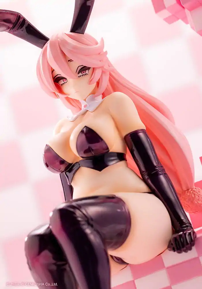 Original Character Trick Bunnies 1/7 Sitting Bunny Illustration by Kafun PVC szobor figura 24 cm    termékfotó