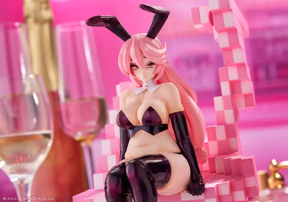 Original Character Trick Bunnies 1/7 Sitting Bunny Illustration by Kafun PVC szobor figura 24 cm    termékfotó