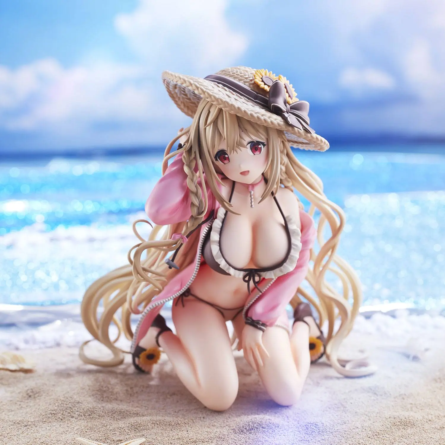 Original Character TwinBox Illustration Shiori Maeda PVC szobor figura 18 cm termékfotó
