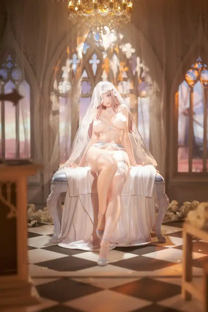 Original Illustration 1/4 Marry me Illustrated by LOVECACAO Bonus Inclusive Limitált kiadás PVC szobor figura 31 cm termékfotó