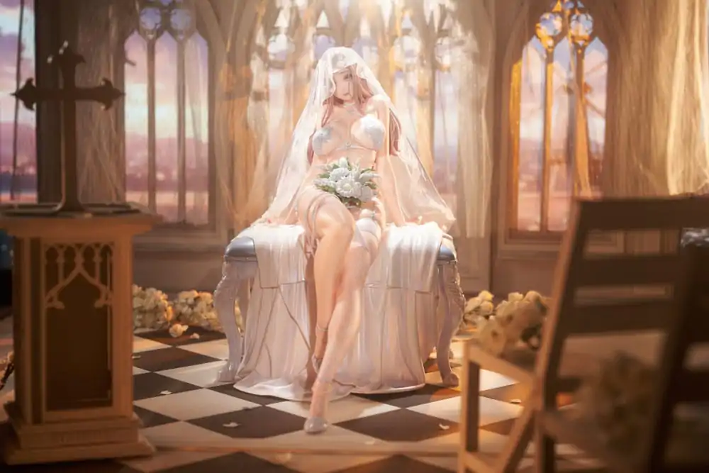 Original Illustration 1/4 Marry me Illustrated by LOVECACAO Bonus Inclusive Limitált kiadás PVC szobor figura 31 cm termékfotó