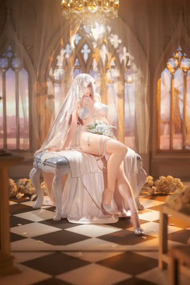 Original Illustration 1/4 Marry me Illustrated by LOVECACAO Bonus Inclusive Limitált kiadás PVC szobor figura 31 cm termékfotó