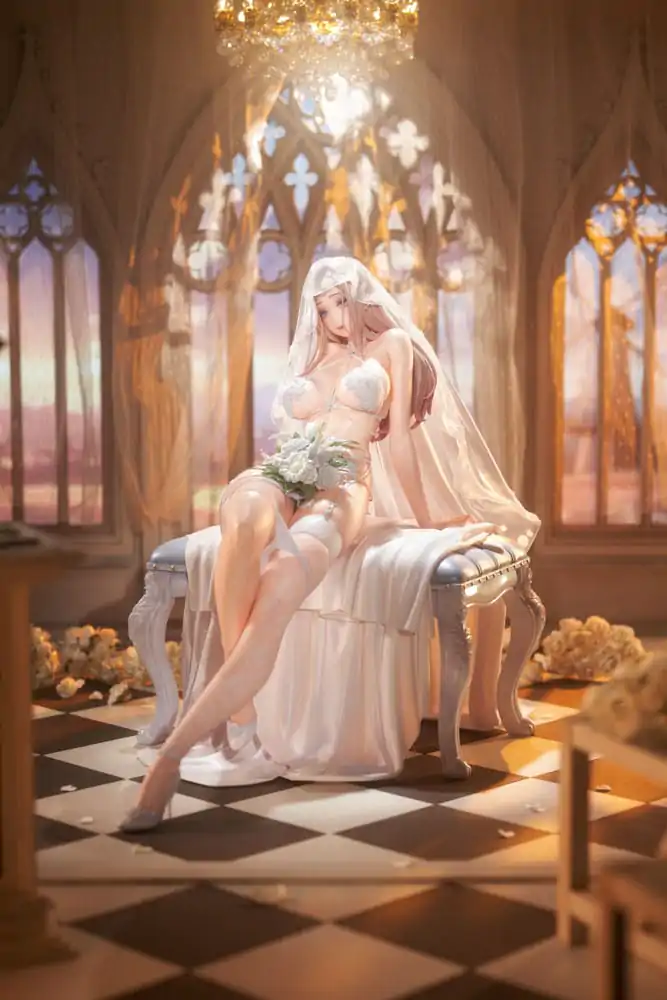 Original Illustration 1/4 Marry me Illustrated by LOVECACAO Bonus Inclusive Limitált kiadás PVC szobor figura 31 cm termékfotó