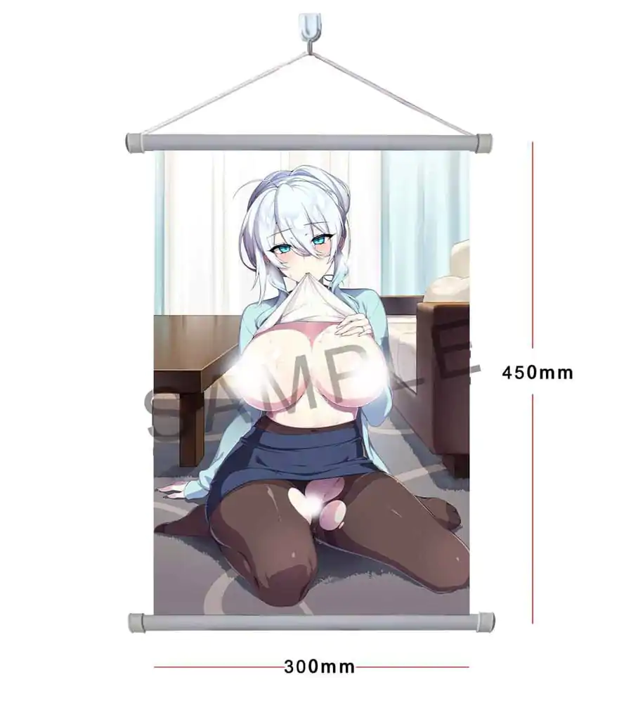 Original Illustration 1/4 Snow Woman Yukino Mifuyu Sitting Yukino szobor figura 23 cm termékfotó