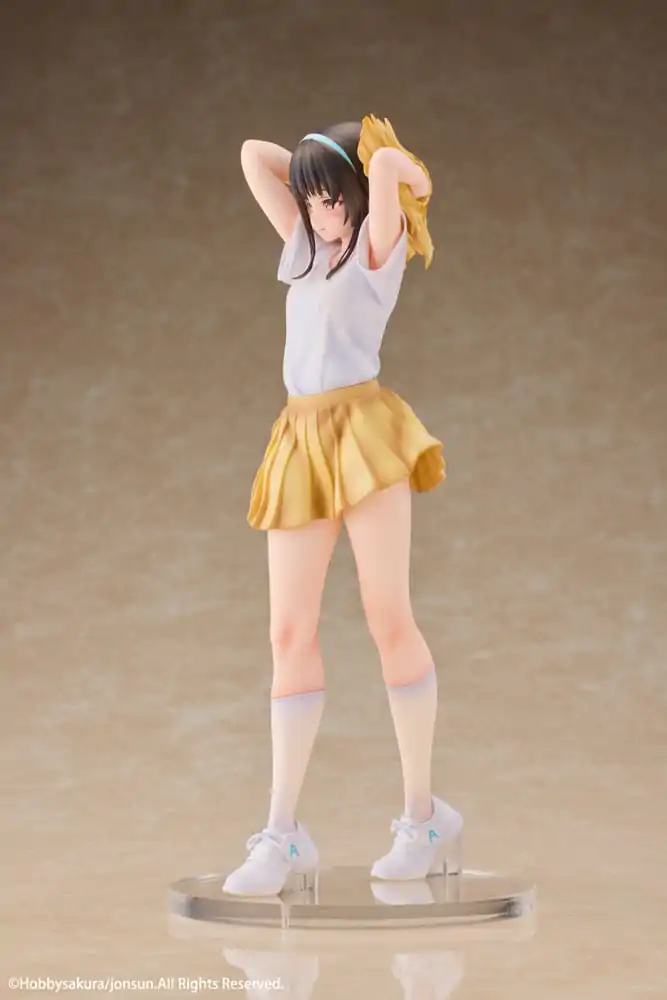 Original Illustration 1/6 Cheerleader Misaki Illustrated by Jonsun PVC szobor figura 25 cm termékfotó