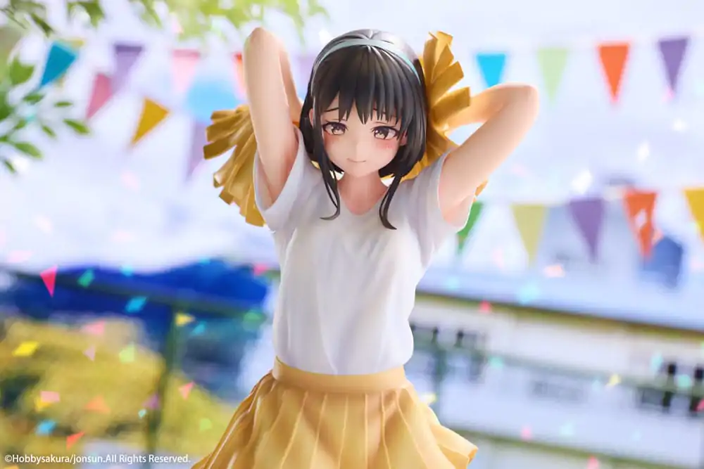 Original Illustration 1/6 Cheerleader Misaki Illustrated by Jonsun PVC szobor figura 25 cm termékfotó