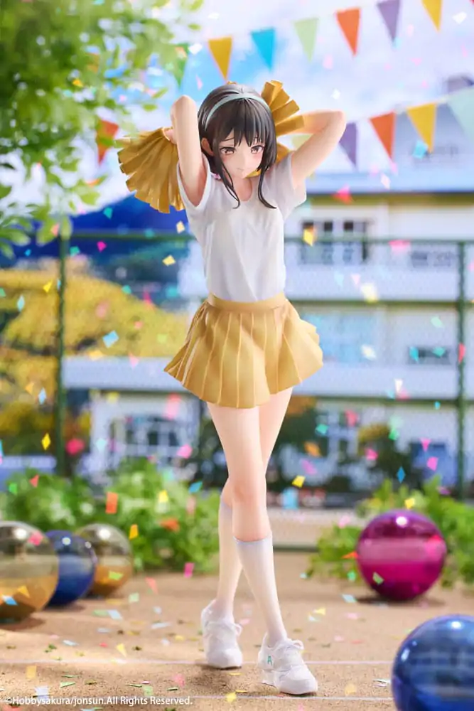 Original Illustration 1/6 Cheerleader Misaki Illustrated by Jonsun PVC szobor figura 25 cm termékfotó