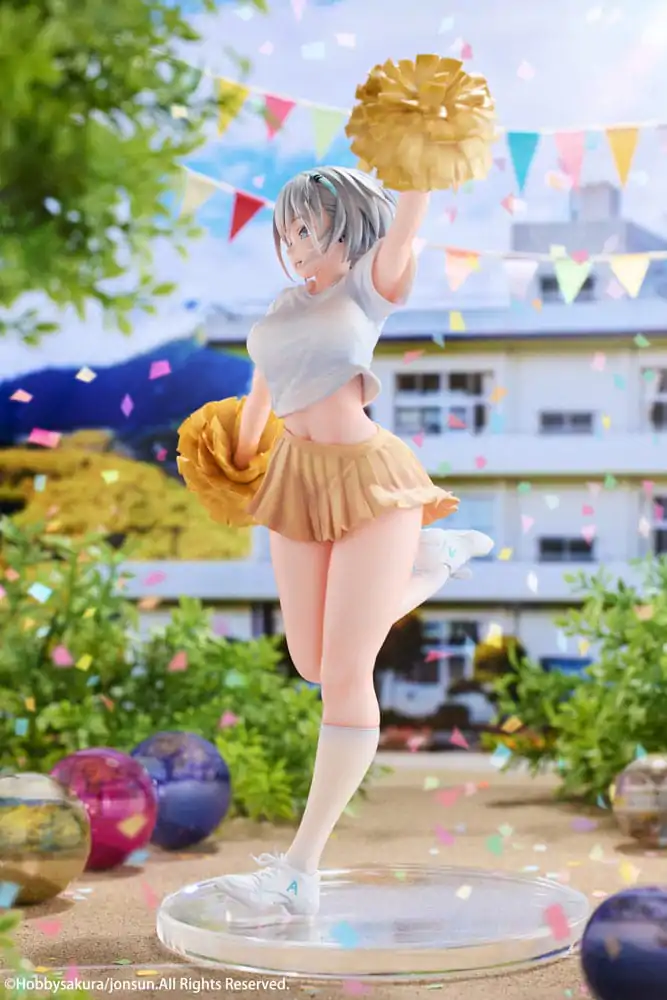 Original Illustration 1/6 Cheerleader Riku illustration by Jonsun Limitált kiadás PVC szobor figura 29 cm termékfotó