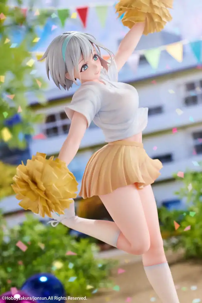 Original Illustration 1/6 Cheerleader Riku illustration by Jonsun Limitált kiadás PVC szobor figura 29 cm termékfotó