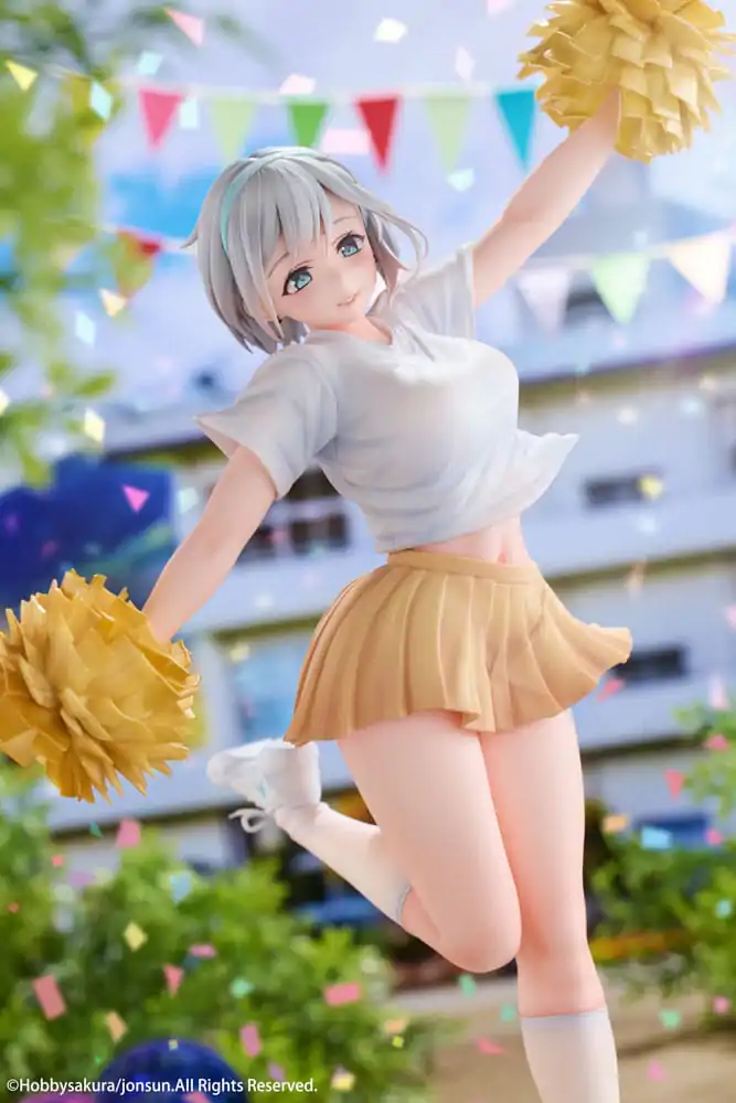 Original Illustration 1/6 Cheerleader Riku illustration by Jonsun Limitált kiadás PVC szobor figura 29 cm termékfotó