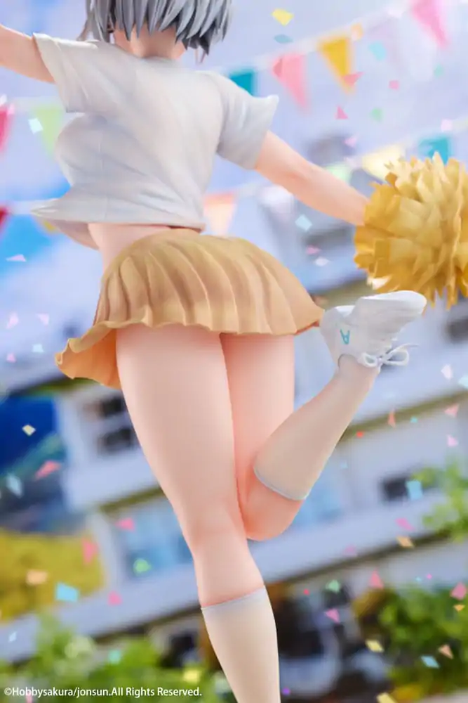 Original Illustration 1/6 Cheerleader Riku illustration by Jonsun Limitált kiadás PVC szobor figura 29 cm termékfotó